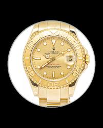 Rolex Yacht-Master 35 Yellow Gold / Champagne / Oyster ...