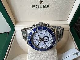 Rolex Yacht-Master II 44mm 116680 Complete Box Card Steel Men's Beautiful | eBay