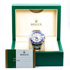 Rolex Yacht-Master II 116680 44MM White Dial Blue Hands With Stainless - OMI Jewelry