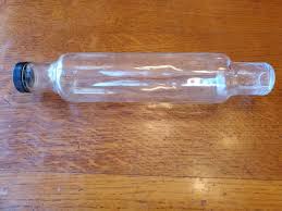 Vintage 14 Inch Clear Glass Rolling Pin | eBay