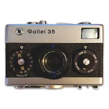 1960s Rollei 35 Tessar 40mm f/3.5 35mm Film Camera Rare Germany w/ Case & Strap | eBay