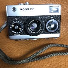 Rollei 35 Zeiss 40mm Tessar f/3.5 Lens Made In Germany With Case | eBay