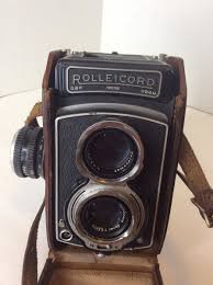 Rollei Rolleicord V TLR Camera Xenar 75mm f3.5 With 3 Lens ...