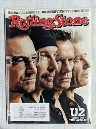 U2 - Rolling Stone Magazine - November 6, 2014 - Issue # 1221 | eBay