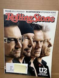 November 2014 11 ROLLING STONE Magazine U2 Sting Bill Murray Stephen KING | eBay
