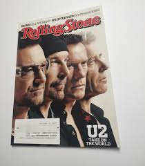 U2 Rolling Stone Magazine November 6, 2014 #1221 Bono Stephen King | eBay