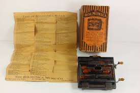 1928 ROLMONICA Harmonica Bakelite Musical Instrument Box w ...