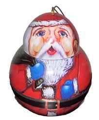 The Tin Box Company Of America Tbc Design Vintage Santa ...