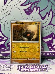 Pokemon temporal forces reverse holo rolycoly