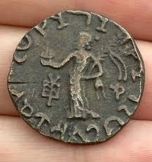 Museum quality rare ancient Roman king solid bronze unique ...