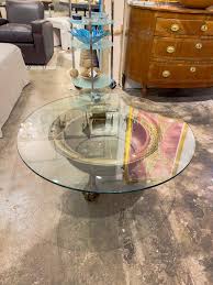 19th Century Spanish Brass Ball and Clawfoot Brazier / Table ...