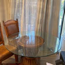 Tommy Bahama Glass Dining Table