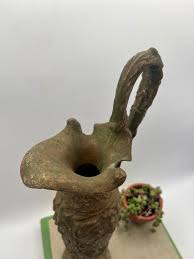 Stunning Vintage Ornate Cast Metal Ewer / Brass Times Vase ...