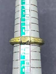 Wonderfull Old Phoenician Glass Face Bead Unique Brass Ring From Asia | eBay