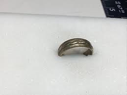 14K YELLOW GOLD SOLID Ring Estate Chunk Finger CUSTOM 6.3G Wedding Band Signed | eBay