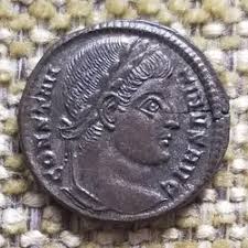 Authentic Genuine Ancient Roman Imperial Bronze Coin Of The First Christian Roman Emperor Constantine I The Great Fully Identified for Sale in Miami, FL - OfferUp