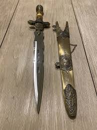 Stainless Steel Blade Stainless Steel Handle Reproduction Collectible Daggers for sale | eBay