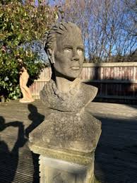 Antique bust statue Celtic warrior Queen | eBay UK