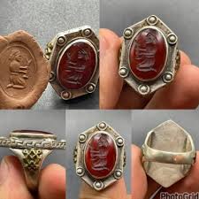 Ancient Roman Carnelian Agate king intaglio Beautiful solid ...