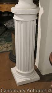 Classic Italian Marble Doric Column Pedestal Stand Table | eBay