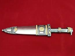 Hawk Brand Stainless Steel Hunting Knife Ancient Roman ...