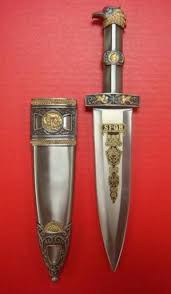 Spqr Eagle Head Dagger