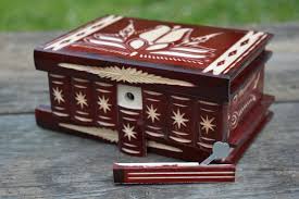 Personalized Hidden Compartment Puzzle Box: Hungarian ...