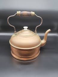 Vintage Majestic Solid Copper Tea Kettle LARGE 9" Diameter ...
