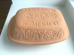 Rumtopf 4.2 Quart Unglazed Clay Baker #113, Microwavable ...