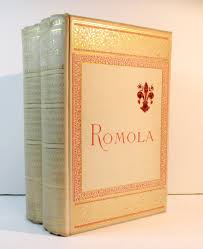 Antique Romola Book Set: George Eliot, Art Nouveau Bindings ...