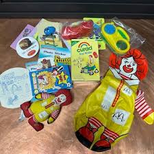 Mcdonalds Vintage Toys Lot of 4 - Ronald Mcdonald - Mcdonald Toys - Fast Food Toys- Toys - Toy Lot - Happy Meal Toys - Etsy