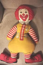 Vintage 70's McDonald's Plush Ronald McDonald Figure 16 ...