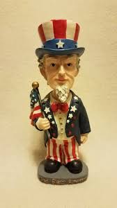 Uncle Sam Bobblehead- God Bless America- Figurine | eBay