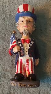 Uncle Sam USA Bobblehead God Bless America New | eBay