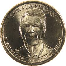 2016 D Ronald Reagan Presidential Dollar BU Uncirculated $1 Coin