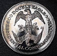 1984 RONALD W. REAGAN - 40TH PRESIDENT OF AMERICA - DOUBLE EAGLE COMMEMORATIVE | eBay