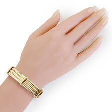 Tiffany & Co. 3 Row Tubular Bangle Bracelet with Hinge in ...