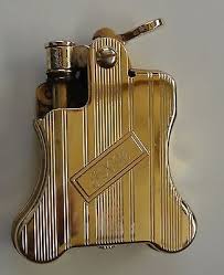 Vintage Ronson "Banjo" Petrol Lighter 1980's - Boxed with Pouch & Instructions | #533030573