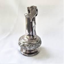 Ronson Mid-Century Era Silver Plated Figural 'Decanter ...