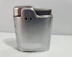 Vintage Working Ronson Essex Lighter Chrome Art Deco ...