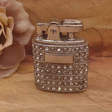 Ronson "gem"- Vintage Lighter- Rhinestone Lighter ...
