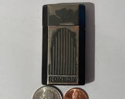 Vintage Metal Lighter, Ronson, Jet Lite, Nice, Cigarettes ...