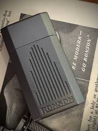 Ronson JetLite Butane Torch Lighter Deco Lines Design ...