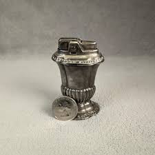 Ronson Mayfair Silver Plated Table Lighter - Art Deco ...