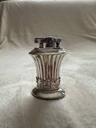 Vintage Ronson Newport Table Top Lighter 1940's silver | eBay
