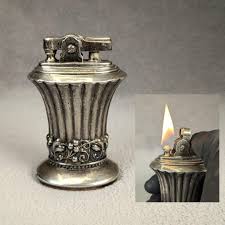 Ronson Newport Silver Plated Table Lighter - Art Deco ...