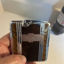 Ronson Ten A Case Lighter 1940s Art Deco Lighter & Cigarette ...