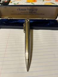 Ronson Penciliter C1950 Rhodium Plate New in Box - Etsy