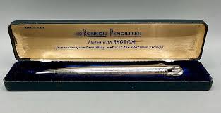 In Box Ronson 14k Gf Pencilighter Pencil Lighter