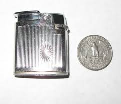 VINTAGE RONSON VARAFLAME PETITE ATOMIC BURST AND RIBBED ...